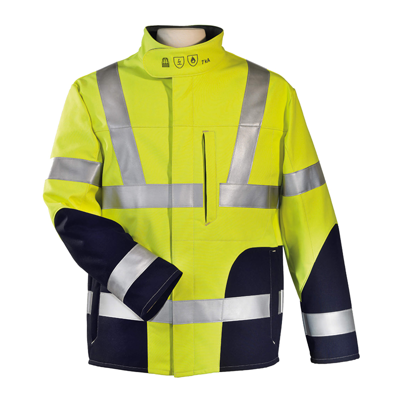 HB Hi Vision Warnschutz Softshell Jacke