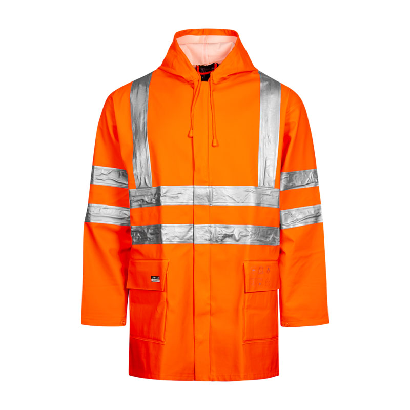 Lyngsøe Electric ARC-LR4055 MultiNorm Warnschutz Regenjacke | APC1