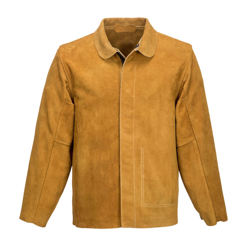PortWest SW34 Leder Schweisser Jacke zum Schweissen und Flexen
