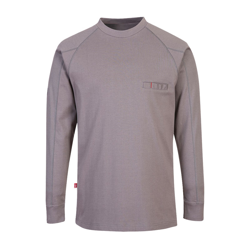 PortWest FR33 MultiNorm Rundhals T-Shirt flammhemmend und antistatisch