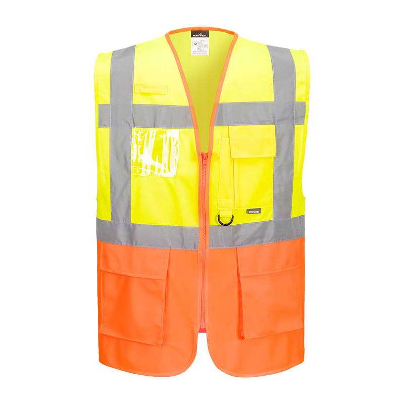 PortWest S376 Warnschutz Meshair Weste Prag