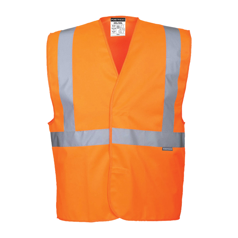 PortWest C472 Warnschutz Weste Klasse 2 einfache Ausführung